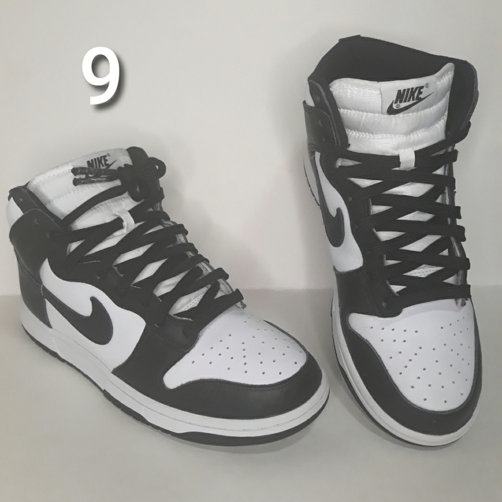 Nike Dunk Panda High.   Size 9